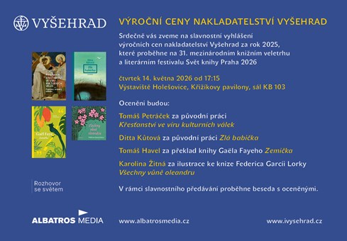 V roce 2026 udělilo nakladatelství výroční ceny za rok 2025