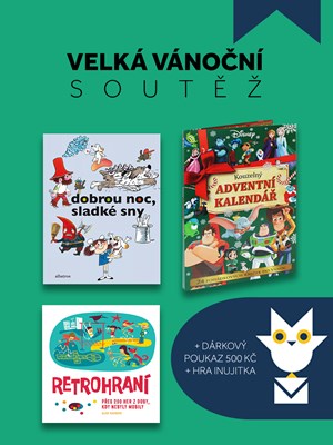 Velká vánoční soutěž s Knihozemí o 3 knižní balíčky