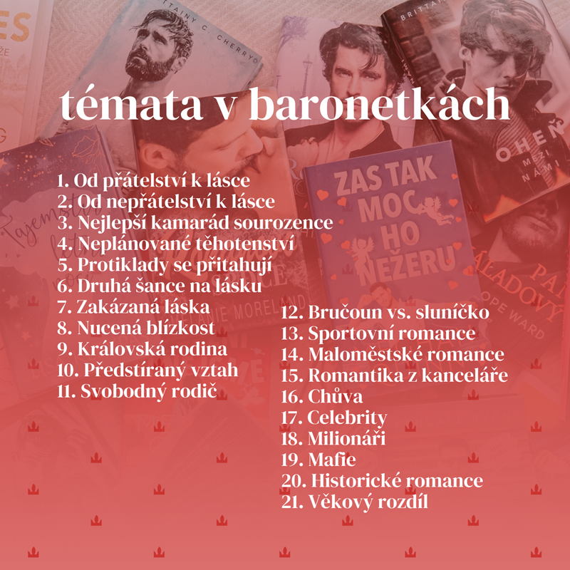 Nejoblíbenější témata v baronetkách