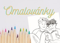 Srdcerváčské omalovánky