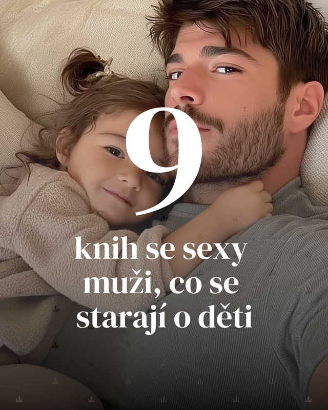 9 knih se sexy muži, co se starají o děti