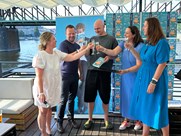 Křest mezi paddleboardy