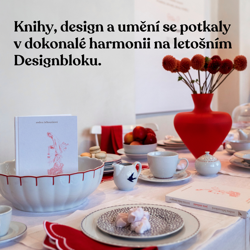 Knihy, design a umění se potkaly v dokonalé harmonii na letošním Designbloku.