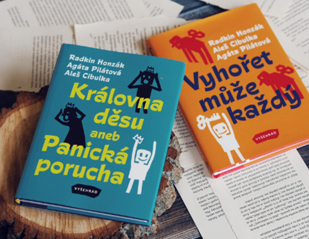 Rozhovor nad knihou  Královna děsu aneb Panická porucha