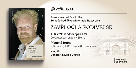 Křest novinky Zavři oči a podívej se