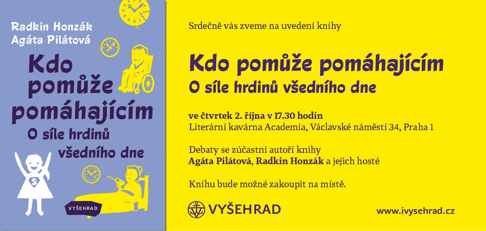 Uvedení knihy Kdo pomůže pomáhajícím