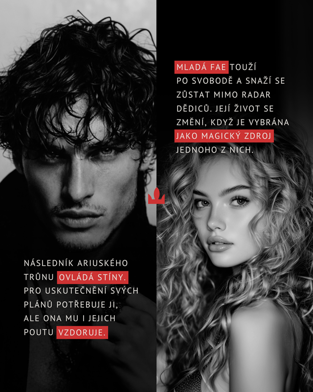 Theon a Tessalyn z Deště stínů a konců