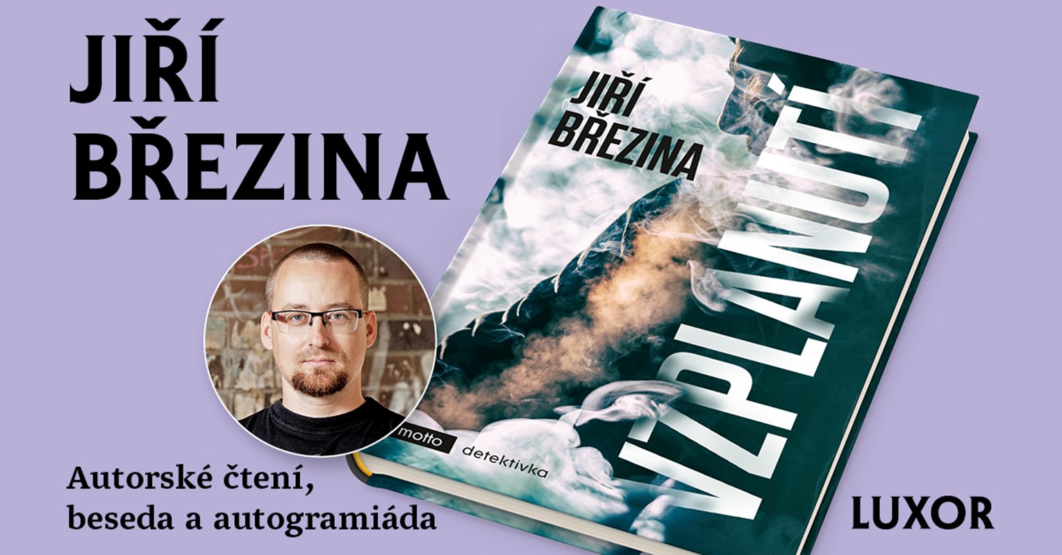 Beseda a autogramiáda Jiřího Březiny