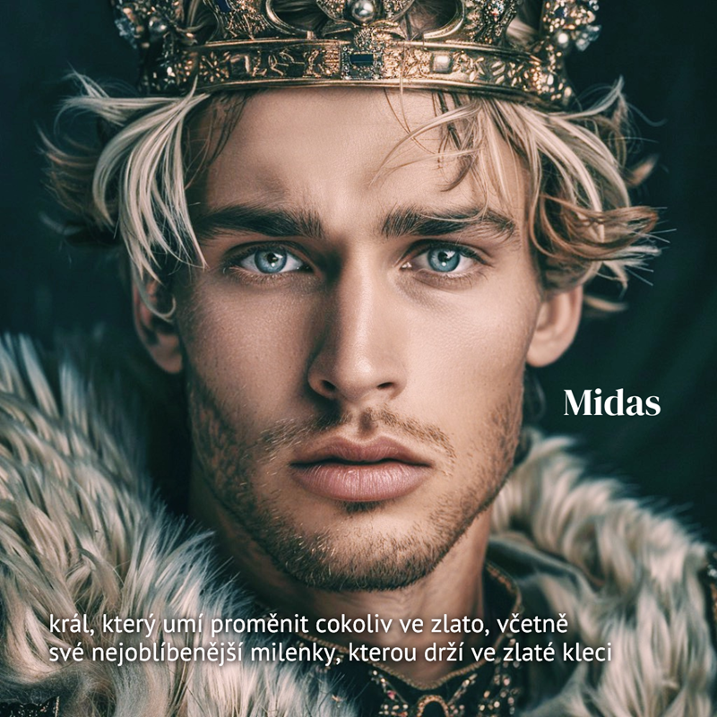 Midas z Pozlacené