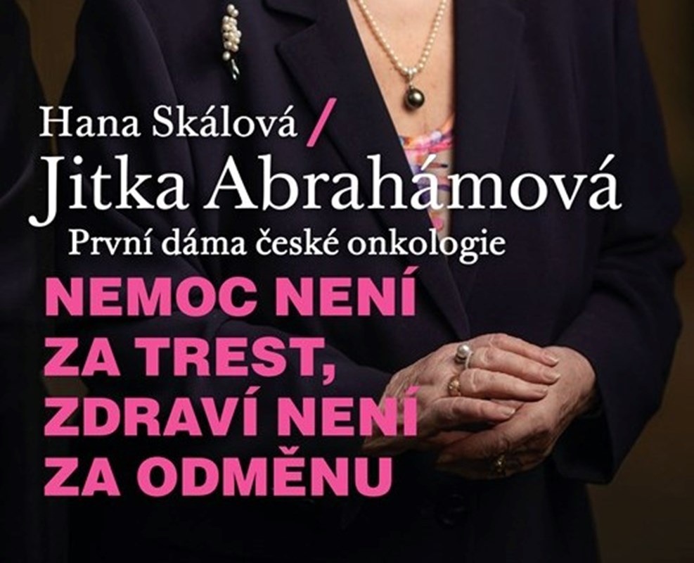 Pozvánka na křest knižního rozhovoru Nemoc není za trest, zdraví není za odměnu
