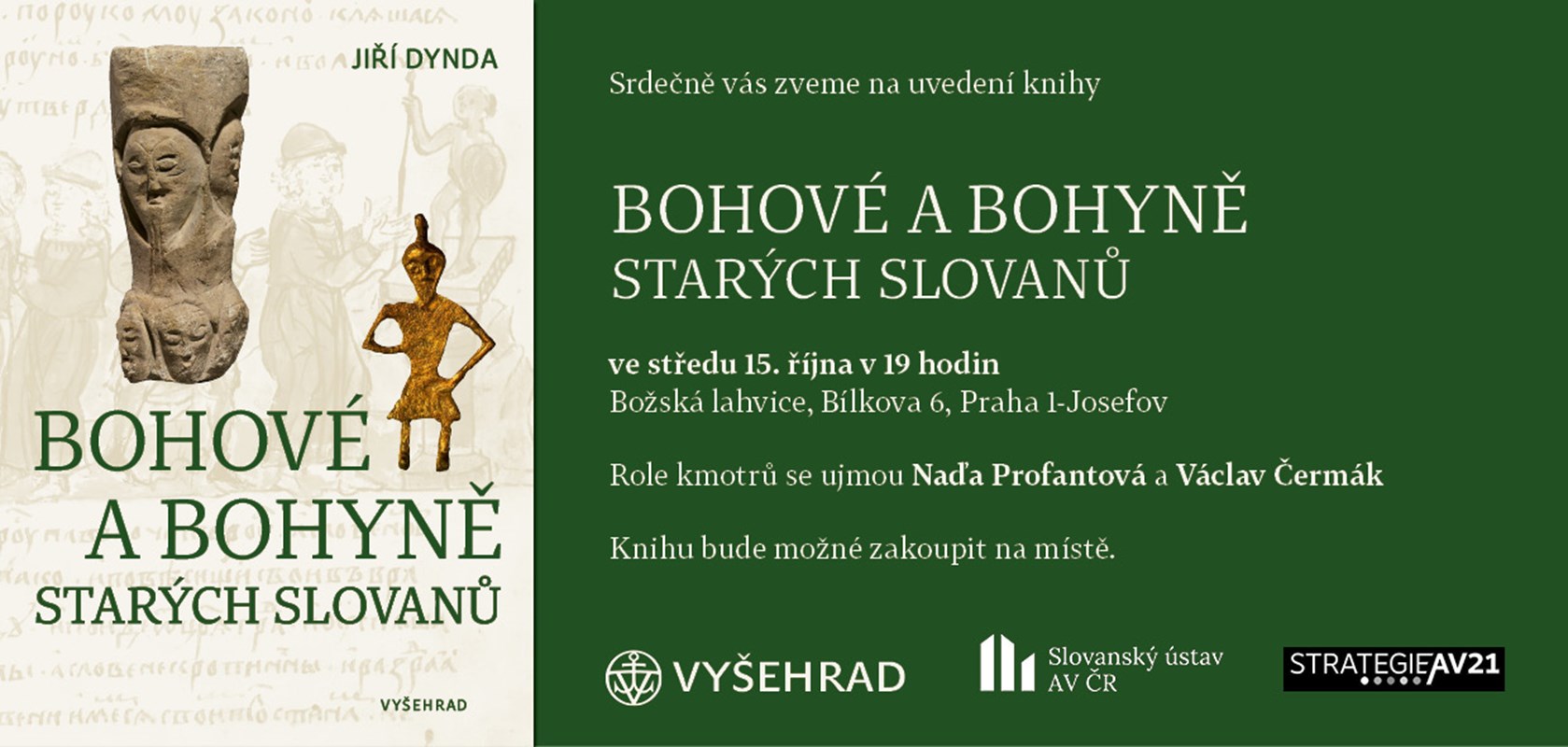 Uvedení knihy Bohové a bohyně starých Slovanů