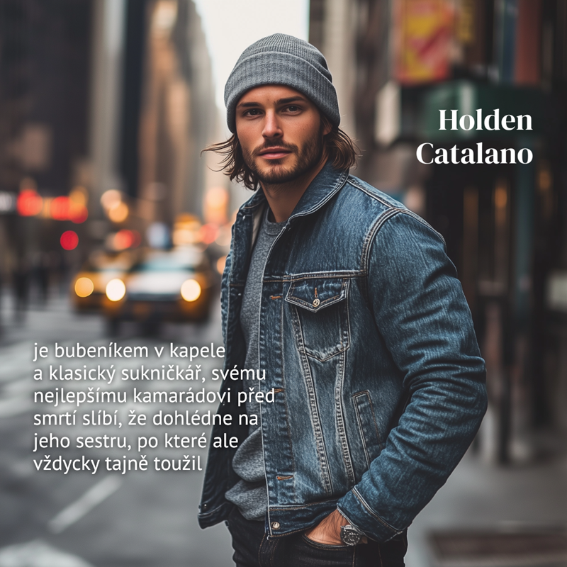 Holden Catalano z Pravidel randění - Sestra mého nejlepšího kamaráda