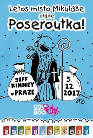 Jeff Kinney konečně zavítá do Prahy!