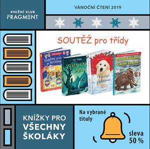 Vyhodnocení vánoční soutěže pro třídy - dopoledne s nakladatelstvím Fragment