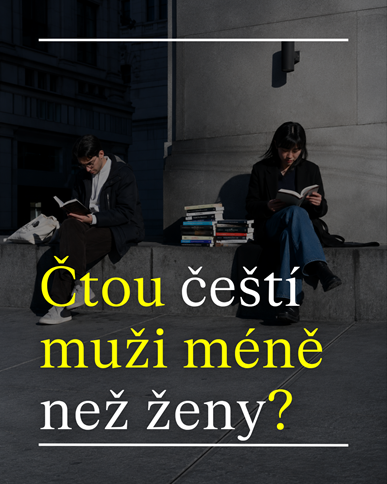 Čtou čeští muži méně než ženy?