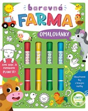 Barevná farma omalovánky