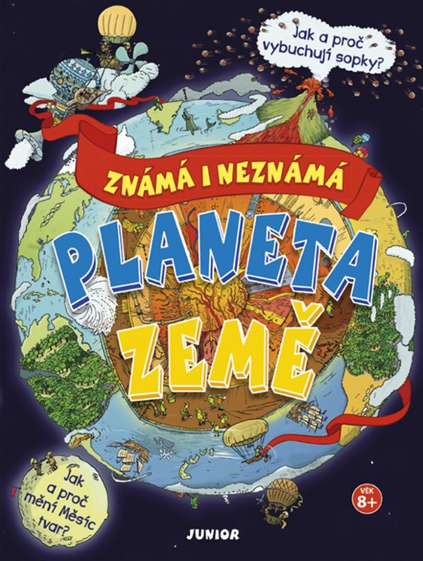 Obálka knihy PLANETA ZEMĚ ZNÁMÁ I NEZNÁMÁ od autora <br>