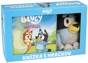 Bluey - Dárkový box - Knížka s hračkou