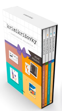 Darčeková kolekcia krimikrížoviek - veľké písmená (slovensky)