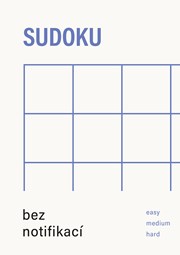 Sudoku bez notifikací (modrá)
