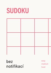 Sudoku bez notifikací (červená)