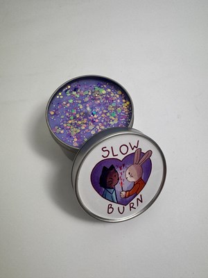 Humbook knihomolská svíčky - slow burn