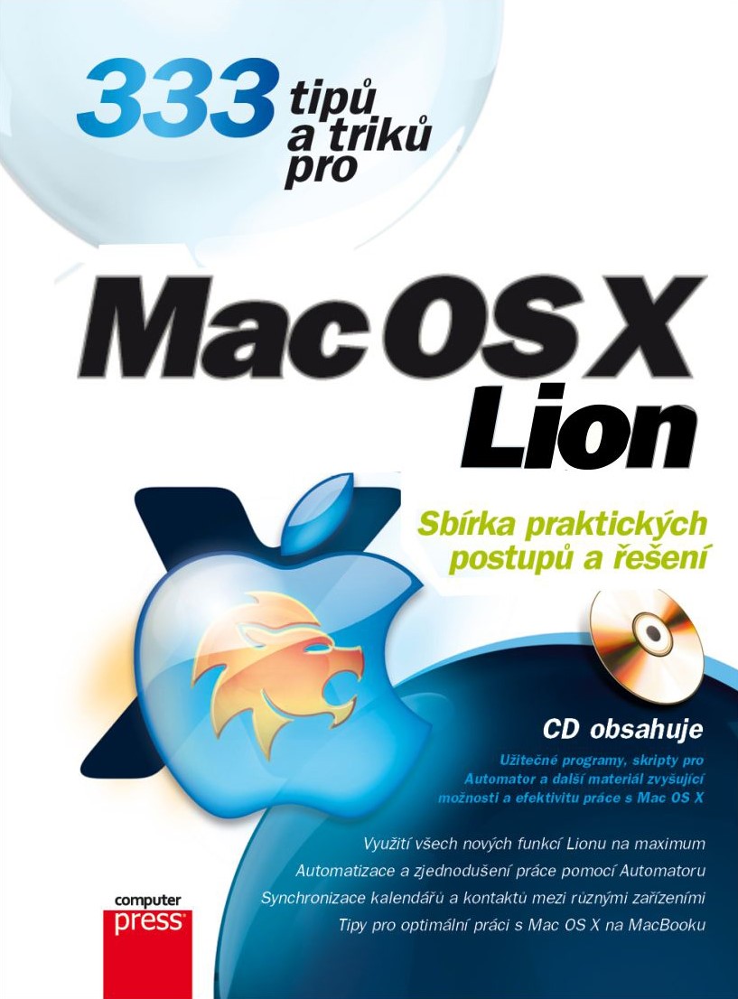333 TIPŮ A TRIKŮ PRO MAC OS X LION +CD