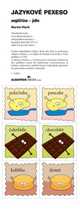 Jazykové pexeso - angličtina - jídlo