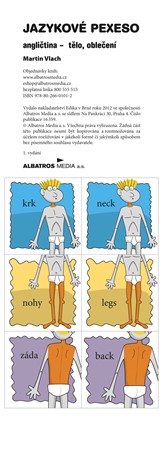 Jazykové pexeso - angličtina - tělo, oblečení