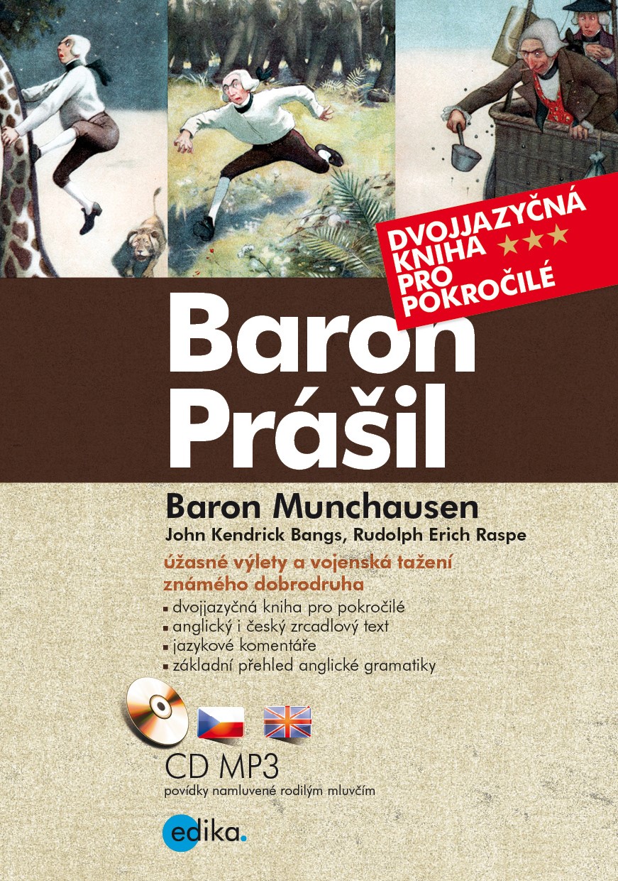 BARON PRÁŠIL DVOJJAZ. ANGL. + CD MP3