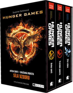 HUNGER GAMES – komplet 1.-3.díl – box