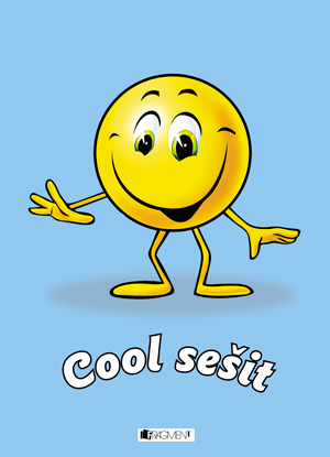 Cool sešit v pevných deskách – smajlík