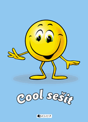 Cool sešit v pevných deskách – smajlík
