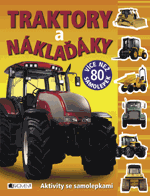 Traktory a náklaďáky – aktivity se samolepkami