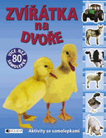 Zvířátka na dvoře – aktivity se samolepkami