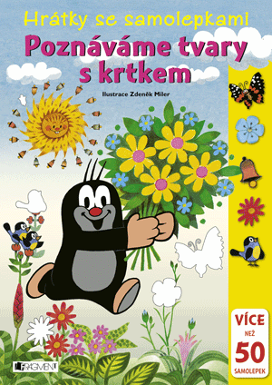 Poznáváme tvary s krtkem – se samolepkami