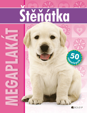 Štěňátka – megaplakát a 50 samolepek