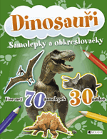 DINOSAUŘI – samolepky a obkreslovačky
