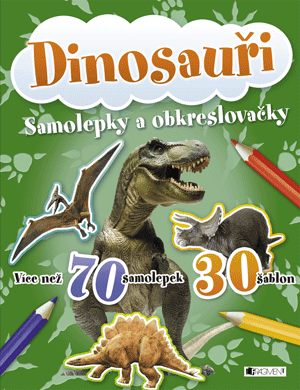 DINOSAUŘI – samolepky a obkreslovačky