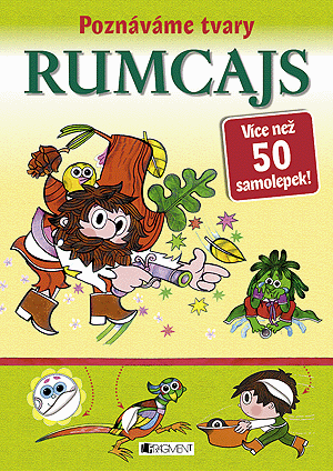 Poznáváme tvary – RUMCAJS – více než 50 samolepek