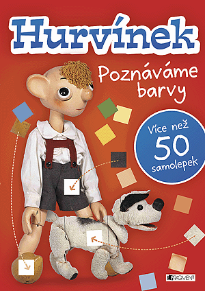 Poznáváme barvy – Hurvínek – více než 50 samolepek