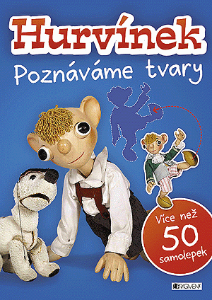 Poznáváme tvary – Hurvínek – více než 50 samolepek
