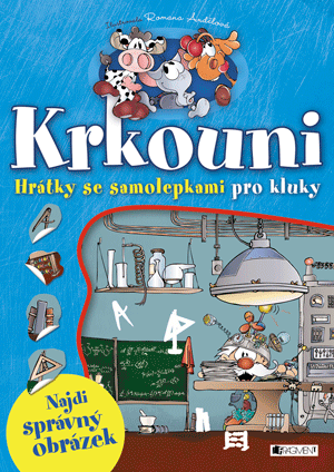 KRKOUNI – Hrátky se samolepkami pro kluky