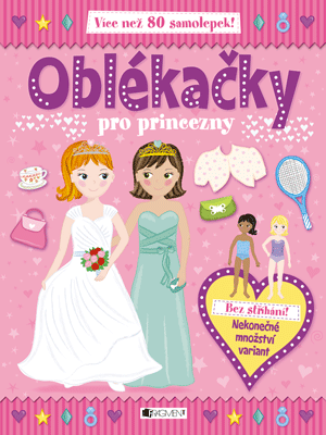 Oblékačky pro princezny – se samolepkami