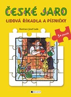 Lidová říkadla a písničky s puzzle - České jaro - Josef Lada