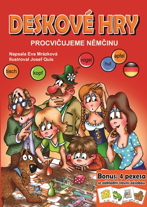 Deskové hry. Procvičujeme němčinu
