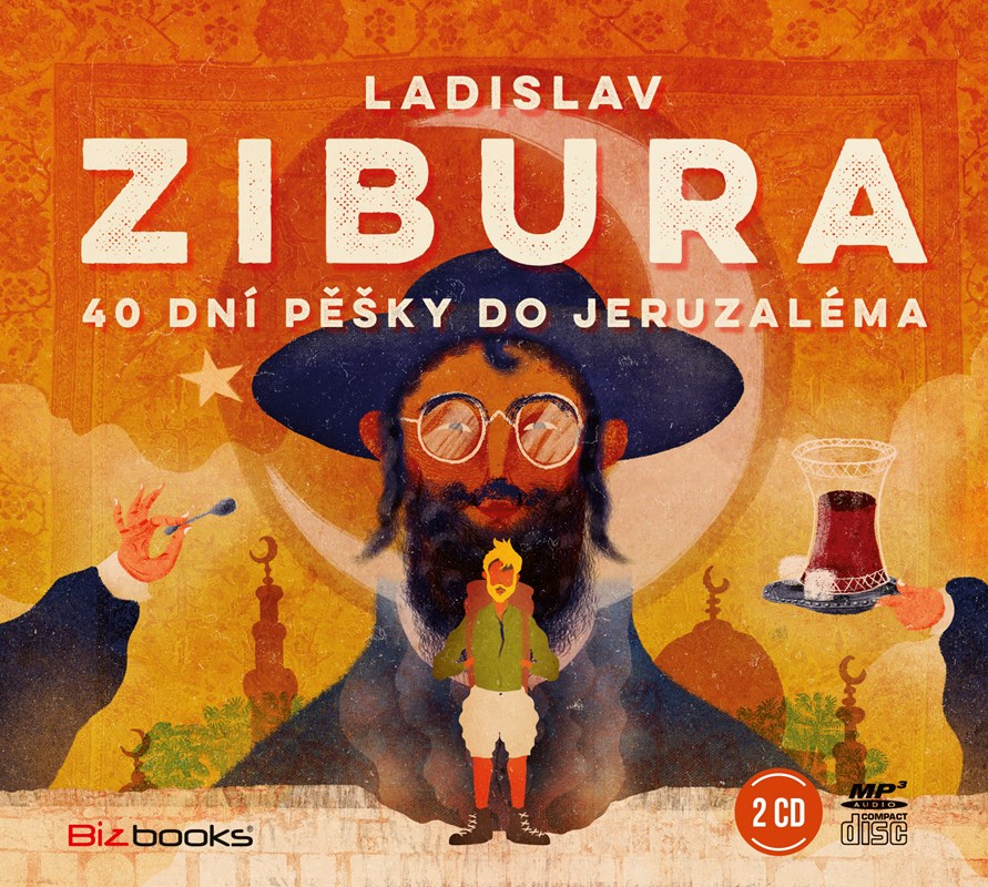 40 DNÍ PĚŠKY DO JERUZALÉMA CD (AUDIOKNIHA)