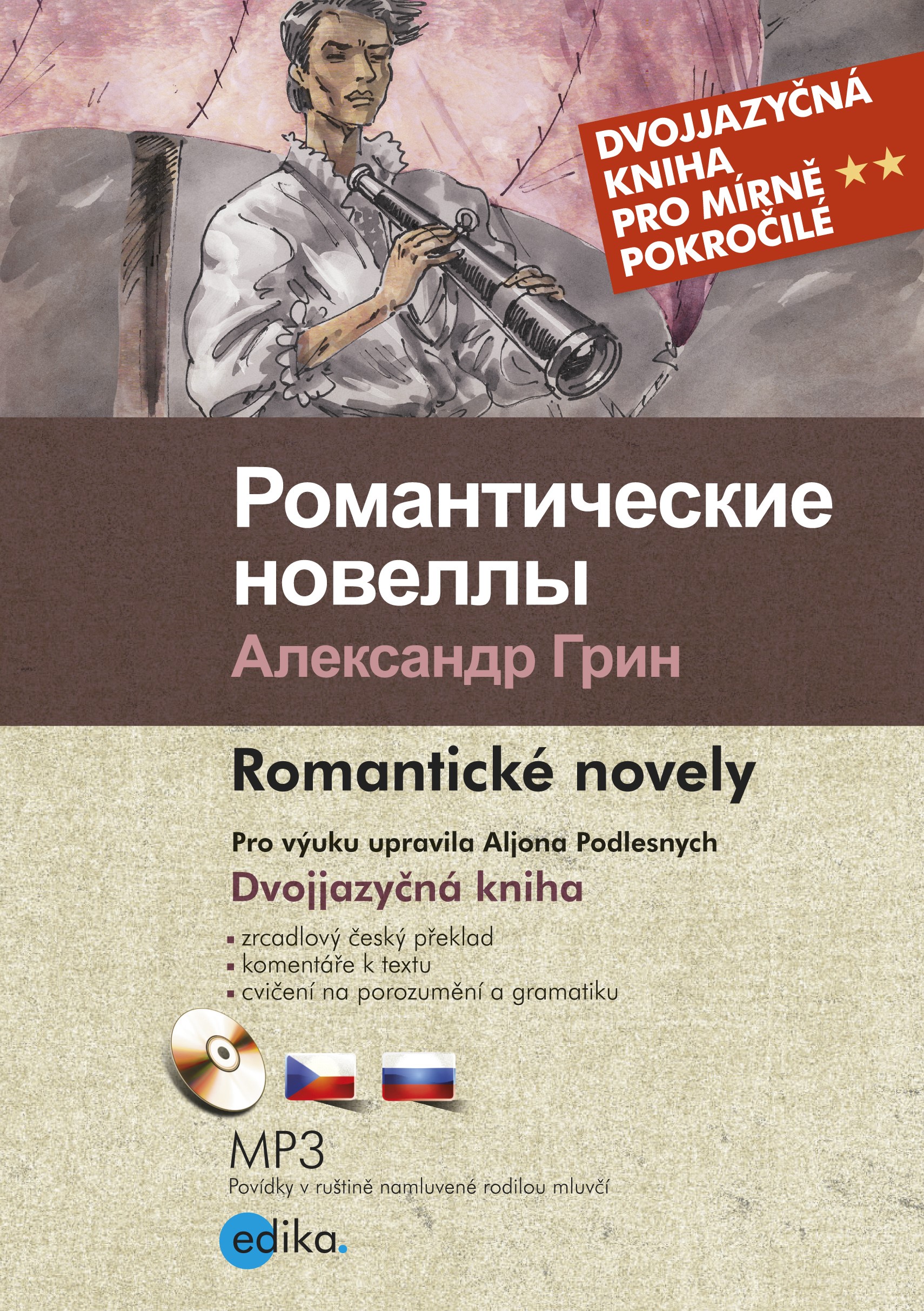 ROMANTICKÉ NOVELY DVOJJAZ. RUS. + MP3