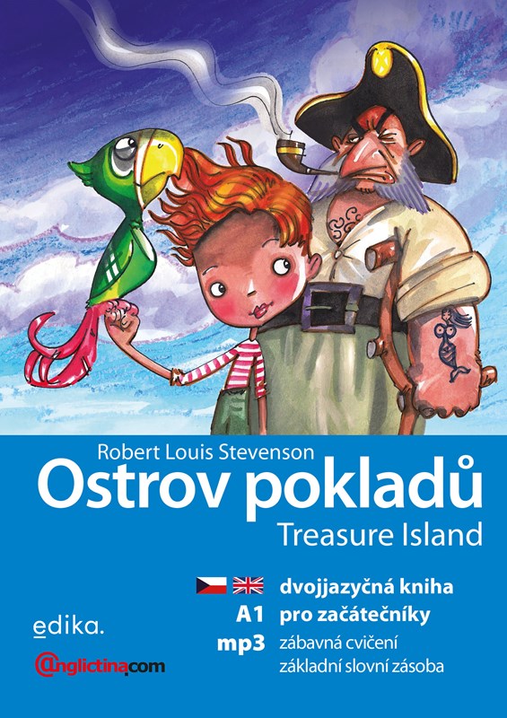 OSTROV POKLADŮ DVOJJAZ. ANGL.