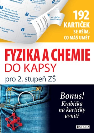 Marie Vlková, Jan Řasa – Fyzika a chemie do kapsy pro 2. stup. ZŠ  (192 kartiček)